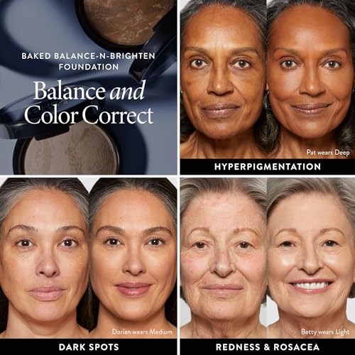 LAURA GELLER NEW YORK Award-Winning Baked Balance-n-Brighten Color Correcting Powder Foundation - Light - Buildable Light to Medium Coverage - Demi-Matte Natural Finish - Image 7