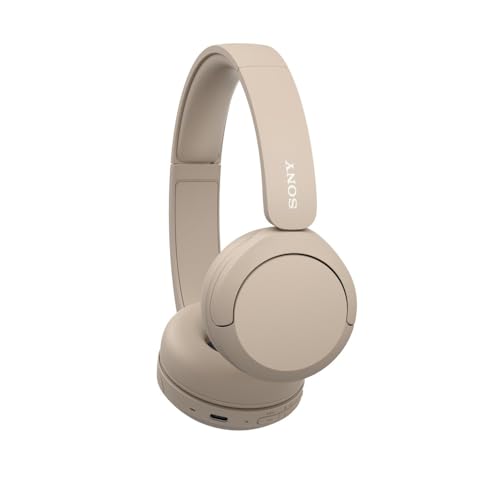 Sony WH-CH520 Wireless Headphones Bluetooth On-Ear Headset with Microphone and up to 50 Hours Battery Life with Quick Charging, Cappuccino - Image 9