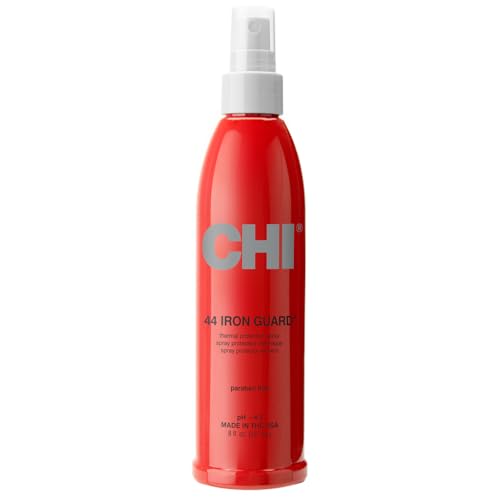 CHI 44 Iron Guard Thermal Protection Spray, Nourishing Formula Helps Resist Heat Damage to Hair & Tame Frizz, Clear, 8 Oz - Image 2