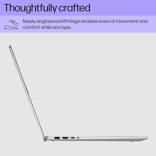 HP 17.3 inch Laptop, FHD Display, Intel Core i5-1334U, 16 GB RAM, 512 GB SSD, Intel Iris Xe Graphics, Windows 11 Home, Natural Silver, 17-cn3399nr - Image 3