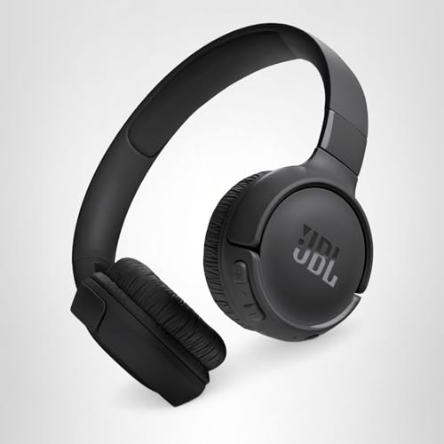 JBL Tune 520BT - Wireless On-Ear Headphones, Up to 57H Battery Life and Speed Charge, Lightweight, Comfortable and Foldable Design, Hands-Free Calls with Voice Aware (Black) - Image 9