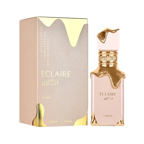 Lattafa Eclaire - Vanilla, Caramel, Sweet, Floral - Eau de Parfum Long-Lasting Fragrance for Women, 3.40 Ounce / 100 ml - Image 6