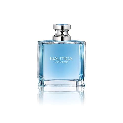 Nautica Voyage Eau De Toilette, Cologne and Fragrance For Men, Fresh, Romantic, Fruity Scent Woody, Aquatic Notes of Apple, Water Lotus, Cedarwood, and Musk Ideal Day Wear, Long Lasting 3.3Fl oz - Image 2