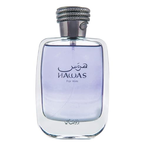 RASASI Hawas For Men Eau De Parfum Spray 100ML (3.4 Oz) - Long Lasting Arabian Perfume, Premium Perfume Men, Ideal for Special Occasions & Daily Elegance, A Bold and Captivating Fragrance - Image 2