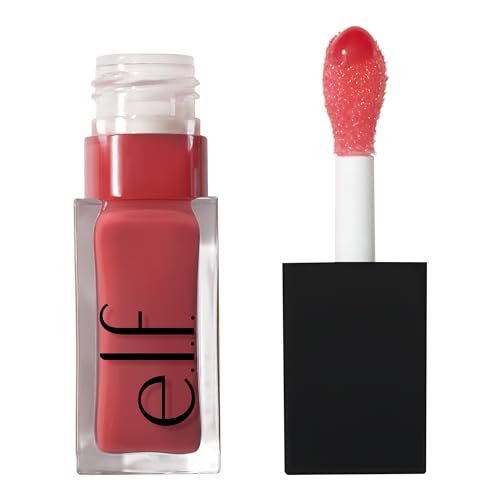 e.l.f. Glow Reviver Lip Oil, Nourishing Tinted Lip Oil For A High-shine Finish, Infused With Jojoba Oil, Vegan & Cruelty-free, Rose Envy - Image 2