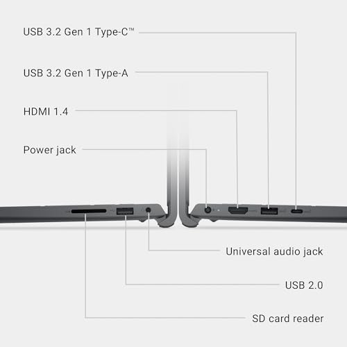 Dell 15 Laptop DC15250-15.6-inch FHD 120Hz Display, Intel Core 3 Processor 100U Processor, 8GB DDR4 RAM, 512GB SSD, Intel UHD Graphics, Windows 11 Home, Onsite Service - Carbon Black - Image 8