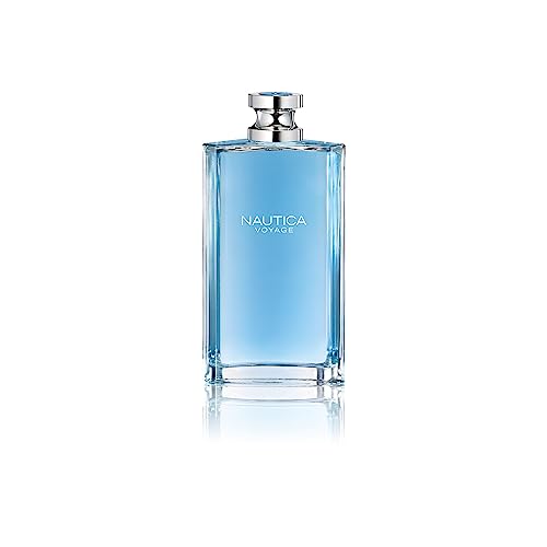 Nautica Voyage Eau De Toilette, Cologne and Fragrance For Men, Fresh, Romantic, Fruity Scent Woody, Aquatic Notes of Apple, Water Lotus, Cedarwood, and Musk Ideal Day Wear, Long Lasting 6.7Fl oz - Image 2