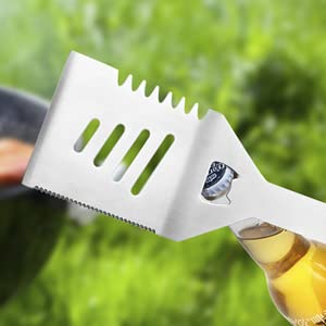 Cifaisi BBQ Grill Accessories Set, 38Pcs Stainless Steel Grill Tools Grilling Accessories with Aluminum Case, Thermometer, Grill Mats for Camping/Backyard Barbecue, Grill Set for Men Women - Image 3