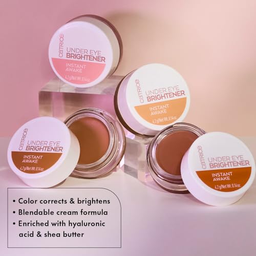 Catrice | Under Eye Brightener | Conceal & Brighten Dark Circles | With Hyaluronic Acid & Shea Butter | Vegan, Cruelty Free & Paraben Free (010 | Light Rose) - Image 5