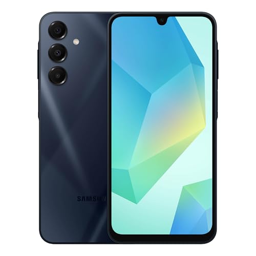 Samsung Galaxy A16 5G A Series, Unlocked Android Smartphone, Large AMOLED Display, Durable Design, Super Fast Charging, Expandable Storage, 5G Connectivity, US Version, 2025, Blue Black - Image 2