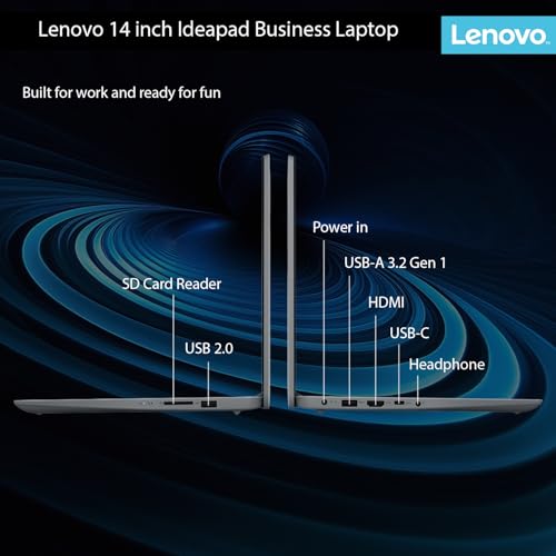 Lenovo IdeaPad Laptop with Microsoft Office, 12GB RAM, 1.2TB(1TB Cloud & 256GB Storage), Intel High Performance CPU, 11 Hour Battery, SD-Card Reader, Webcam + USB-C, WOWPC Recovery USB, Windows 11 - Image 4