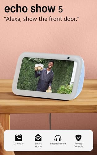 Amazon Echo Show 5 (newest model), Smart display with Alexa+ Early Access, 2x the bass and clearer sound, Cloud Blue - Image 10