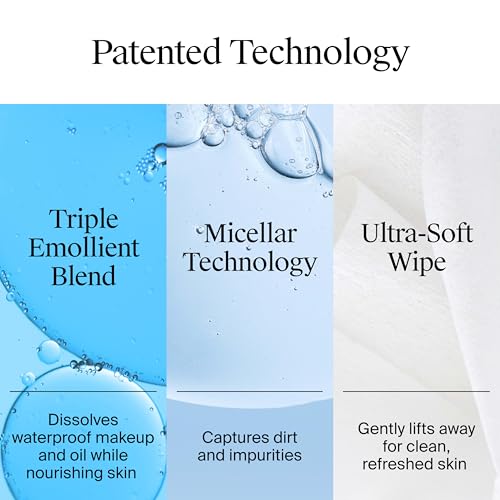 Neutrogena Makeup Remover Wipes Micellar Alcohol-Free Face Towelettes Remove Waterproof Mascara & Oil, Compostable 100% Plant-Based Cloth, Dermatologist & Ophthalmologist Tested, Twin Pack 2 x 25 ct - Image 7