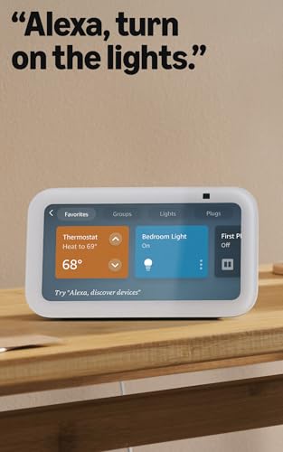 Amazon Echo Show 5 (newest model), Smart display with Alexa+ Early Access, 2x the bass and clearer sound, Cloud Blue - Image 6