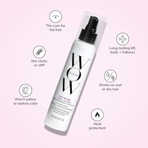 COLOR WOW Raise the Root Thicken + Lift Spray – All-Day Volume for Fine, Flat Hair without dulling color - Image 5