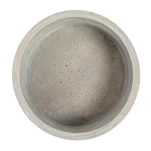 Bloomingville A75500081 Set of 2 Grey Round Decorative Cement Lids Boxes - Image 6