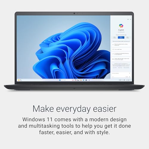 Dell 15 Laptop DC15250-15.6-inch FHD 120Hz Display, Intel Core 3 Processor 100U Processor, 8GB DDR4 RAM, 512GB SSD, Intel UHD Graphics, Windows 11 Home, Onsite Service - Carbon Black - Image 7