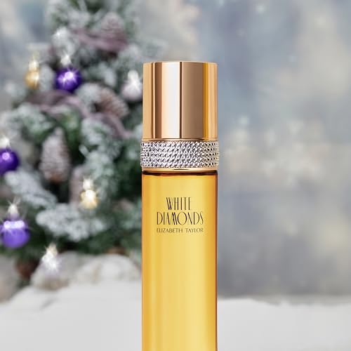 Elizabeth Taylor White Diamonds Women's Perfume, Long-Lasting Floral Fragrance, Eau de Toilette EDT Spray, Gift for Her, 3.3 fl oz - Image 9
