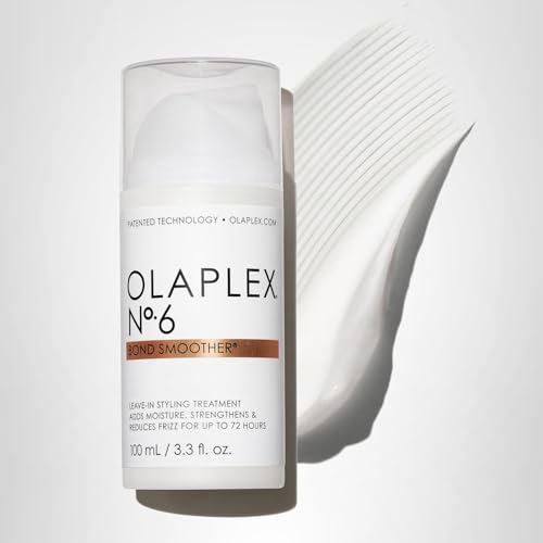 Olaplex Nº. 6 Bond Smoother: Leave-In Styling Treatment | Smooths, Conditions, & Strengthens | Frizz Control for Up to 72 Hours | For Coily, Curly, Straight, and Wavy, 100 mL / 3.3 Fl. Oz. - Image 11