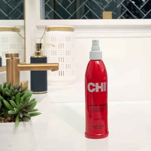 CHI 44 Iron Guard Thermal Protection Spray, Nourishing Formula Helps Resist Heat Damage to Hair & Tame Frizz, Clear, 8 Oz - Image 6
