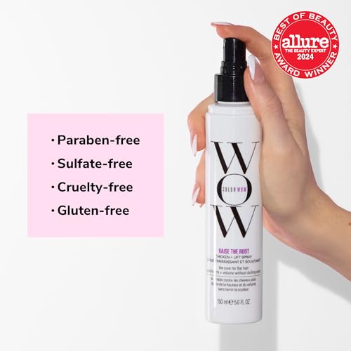 COLOR WOW Raise the Root Thicken + Lift Spray – All-Day Volume for Fine, Flat Hair without dulling color - Image 7