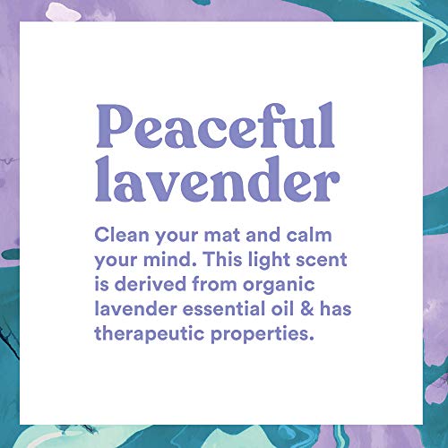 ASUTRA Yoga Mat Cleaner Spray (Peaceful Lavender), 4 fl oz - No Slippery Residue, Organic Essential Oils, Deep-Cleansing for Fitness Gear & Gym Equipment, Microfiber Towel Included - Image 6