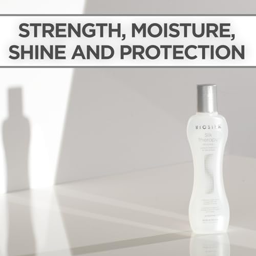 BioSilk Silk Therapy Original, Reconstructing Treatment For Adding Shine & Helping Prevent Split Ends, Sulfate, Paraben, & Cruelty-Free, 5.64 Oz - Image 5