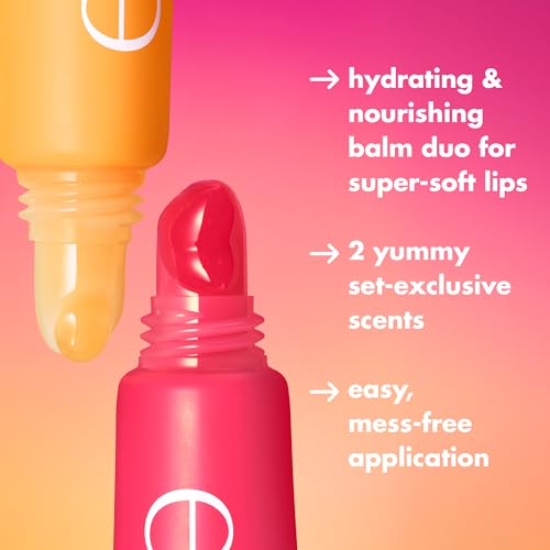 e.l.f. Squeeze Me More Lip Balm Duo, Moisturizing Balm For A Sheer Tint Of Color, Made With Hyaluronic Acid, Vegan & Cruelty-Free, Mango & Watermelon - Image 6