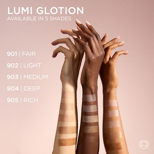 L'Oreal Paris Makeup True Match Lumi Glotion, Natural Glow Enhancer, Illuminator Highlighter, Bronzing Drops For a Sun-Kissed Glow, 902 Light - Image 8