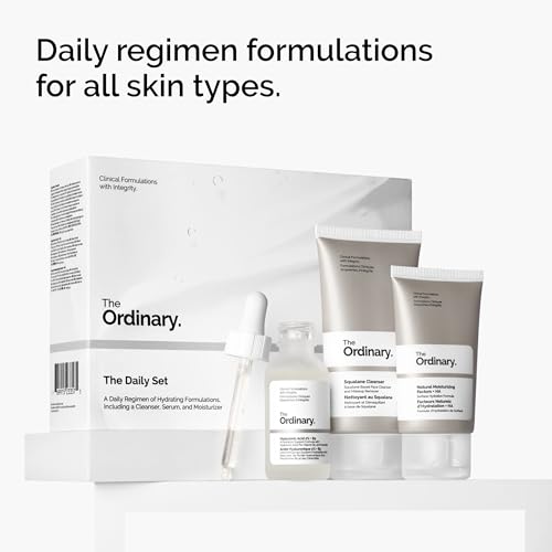 The Ordinary The Daily Set, Daily Skincare Routine with Squalane Cleanser, Hyaluronic Acid 2% + B5, and Natural Moisturizing Factors + HA | Skin Care Set - Image 4