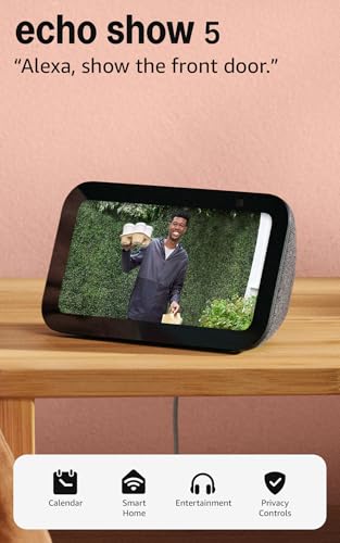 Amazon Echo Show 5 (newest model), Smart display with Alexa+ Early Access, 2x the bass and clearer sound, Charcoal - Image 10