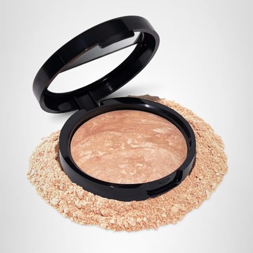 LAURA GELLER NEW YORK Award-Winning Baked Balance-n-Brighten Color Correcting Powder Foundation - Light - Buildable Light to Medium Coverage - Demi-Matte Natural Finish - Image 11