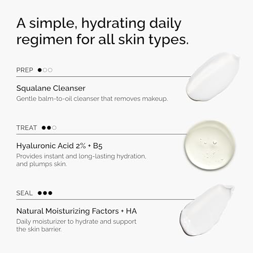 The Ordinary The Daily Set, Daily Skincare Routine with Squalane Cleanser, Hyaluronic Acid 2% + B5, and Natural Moisturizing Factors + HA | Skin Care Set - Image 5