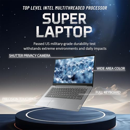 Lenovo IdeaPad Laptop with Microsoft Office, 12GB RAM, 1.2TB(1TB Cloud & 256GB Storage), Intel High Performance CPU, 11 Hour Battery, SD-Card Reader, Webcam + USB-C, WOWPC Recovery USB, Windows 11 - Image 6