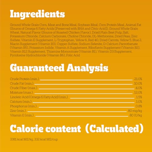 Pedigree Complete Nutrition Adult Dry Dog Food, Roasted Chicken & Vegetable Flavor, 18 lb. Bag - Image 9