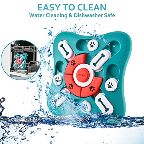 PETSTA Dog Puzzle Toys, Treat Dispensing Dog Enrichment Toys for IQ Training and Brain Stimulation, Interactive Mentally Stimulating Toys as Gifts for Puppies, Cats, Dogs - Image 9