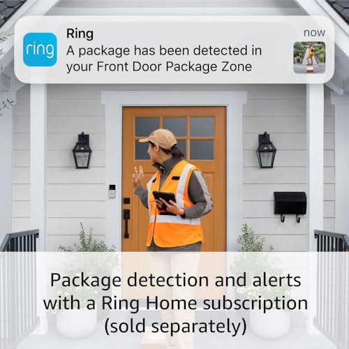 Ring Battery Doorbell | Home or business security with Head-to-Toe Video, Live View with Two-Way Talk, and Motion Detection & Alerts (newest model), Venetian Bronze - Image 4