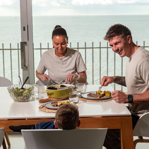 TrendPlain 16oz/470ml Glass Olive Oil Sprayer for Cooking – 2 in 1 Olive Oil Dispenser Bottle for Kitchen Gadgets and Air Fryer Accessories, Salad, BBQ - Black - Image 3