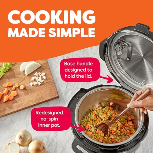 Instant Pot Duo Plus 9-in-1 Multicooker, Pressure Cooker, Slow Cook, Rice Maker, Steamer, Sauté, Yogurt, Warmer & Sterilizer, Includes App With Over 800 Recipes, Stainless Steel, 6 Quarts - Image 8