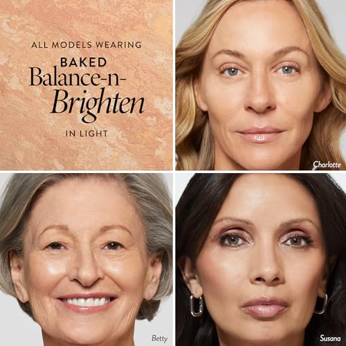 LAURA GELLER NEW YORK Award-Winning Baked Balance-n-Brighten Color Correcting Powder Foundation - Light - Buildable Light to Medium Coverage - Demi-Matte Natural Finish - Image 3
