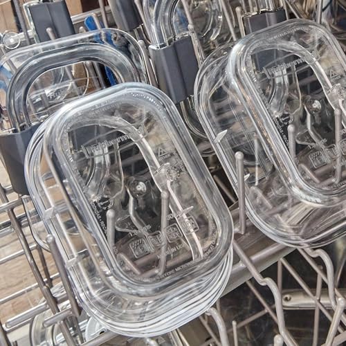 Rubbermaid Brilliance Food Storage Containers BPA Free Airtight Lids Ideal for Lunch Meal Prep & Leftovers Set of 5 (3.2 Cup) - Image 8