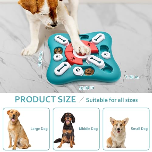 PETSTA Dog Puzzle Toys, Treat Dispensing Dog Enrichment Toys for IQ Training and Brain Stimulation, Interactive Mentally Stimulating Toys as Gifts for Puppies, Cats, Dogs - Image 3
