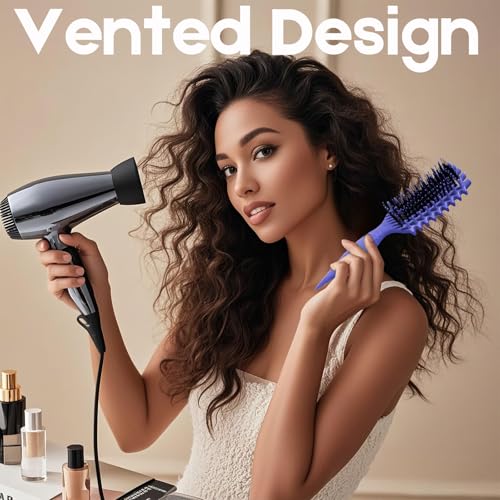 Curly Hair Brush Candybrush Curl Defining Brush for Detangling Shaping and Defining Curls for Women, Men, Wet & Dry Hair (Purple) - Image 8