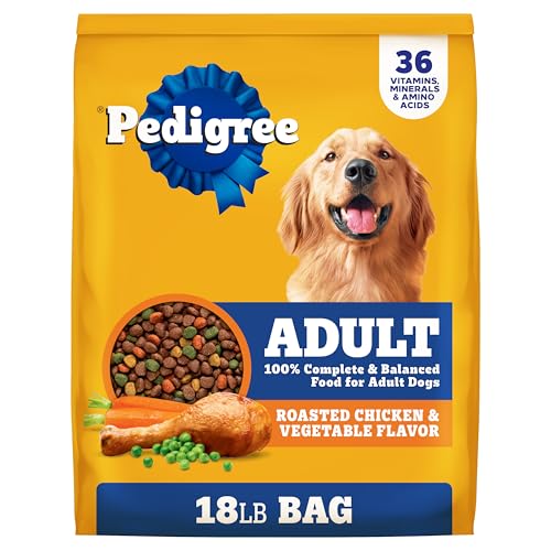 Pedigree Complete Nutrition Adult Dry Dog Food, Roasted Chicken & Vegetable Flavor, 18 lb. Bag - Image 2