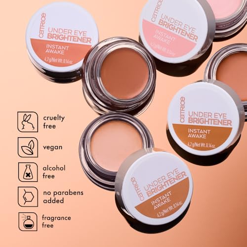 Catrice | Under Eye Brightener | Conceal & Brighten Dark Circles | With Hyaluronic Acid & Shea Butter | Vegan, Cruelty Free & Paraben Free (010 | Light Rose) - Image 6