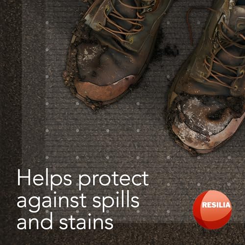 RESILIA Low-Pile Carpet Runner - Non Slip Carpet & Rug Protection, Washable Clear Vinyl Floor Runners, 27 Inches Wide x 12 Feet Long, Made in The USA - Image 3