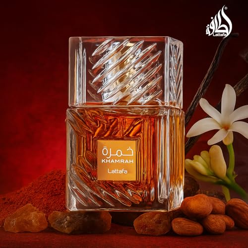 Lattafa Khamrah - Vanilla, Warm Spicy, Amber, Cinnamon - Eau de Parfum Long-Lasting Fragrance for Unisex, 3.40 Ounce / 100 ml - Image 4