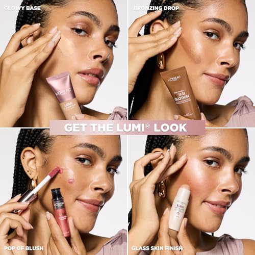 L'Oreal Paris Makeup True Match Lumi Glotion, Natural Glow Enhancer, Illuminator Highlighter, Bronzing Drops For a Sun-Kissed Glow, 902 Light - Image 10