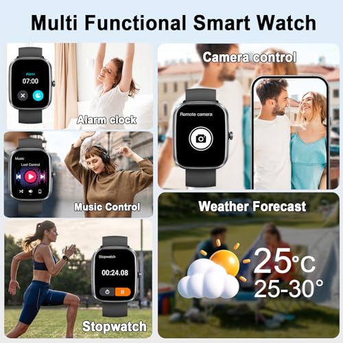 uaue AI Smart Watch with ChatGPT, 1.91" Bluetooth Calling Smartwatch for Men Women, 110+ Fitness Modes Activity Tracker, Sleep/Heart Rate/Calorie Monitor, IP68 Waterproof Step Counter for Android iOS - Image 7