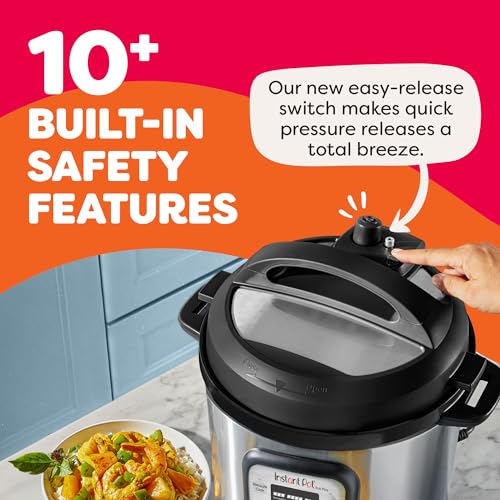 Instant Pot Duo Plus 9-in-1 Multicooker, Pressure Cooker, Slow Cook, Rice Maker, Steamer, Sauté, Yogurt, Warmer & Sterilizer, Includes App With Over 800 Recipes, Stainless Steel, 6 Quarts - Image 6